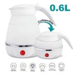 Fast Water Boiling 600 ml Portable Kettle Travel Kettle Foods Boils Quickly Silicone Small Collapsible Foldable Electric Sports Bottle ( Random Color ) - Image 2