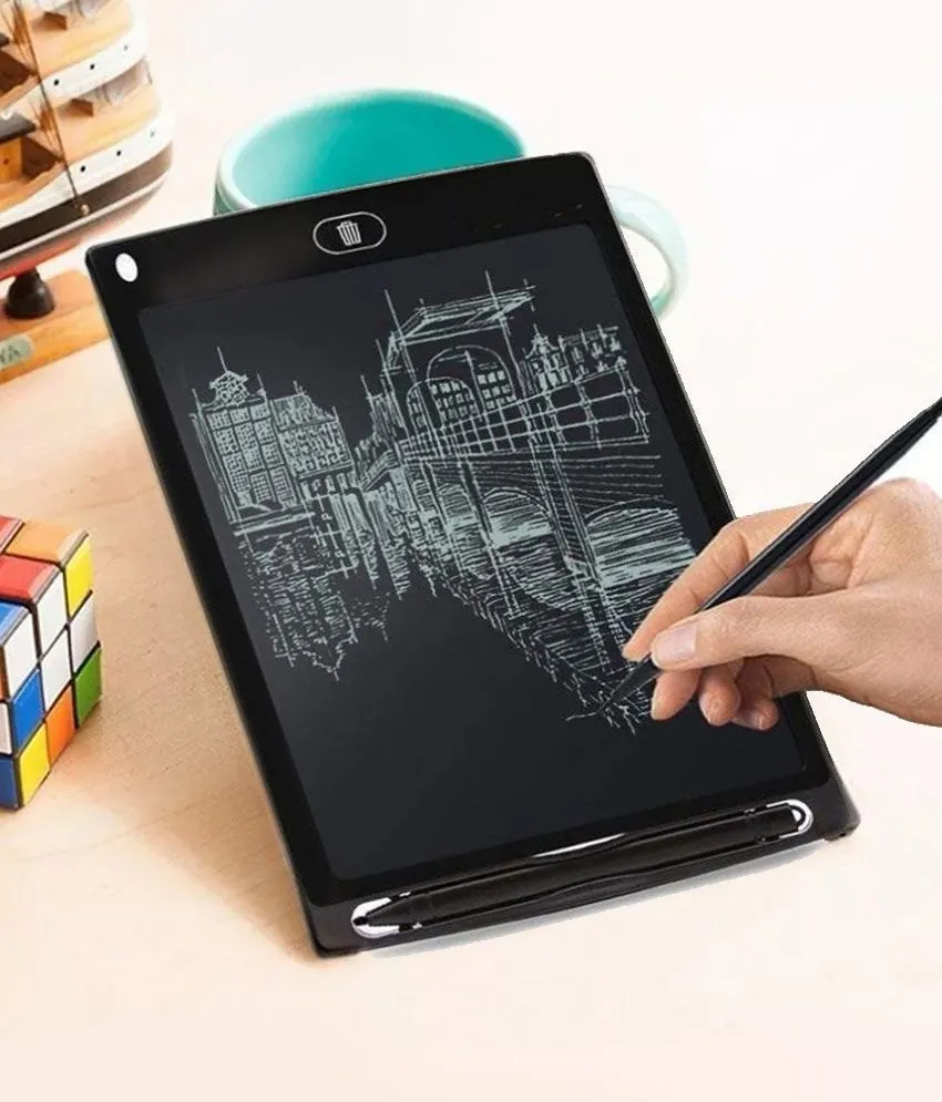 3-convert.io_-7.png Hardbound LCD Writing Pad 8.5 inch multicolor LCD Tablet - Image 1