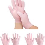 (1 Pair) Moisturizing Glove Socks Set, Silicone Gel Spa Socks For Dry Cracked Skin