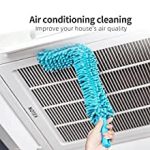Micro Fiber Fan Duster Flexible Duster With Telescopic Stainless Steel Handle for Fan Cleaning Specially (random color) - Image 4