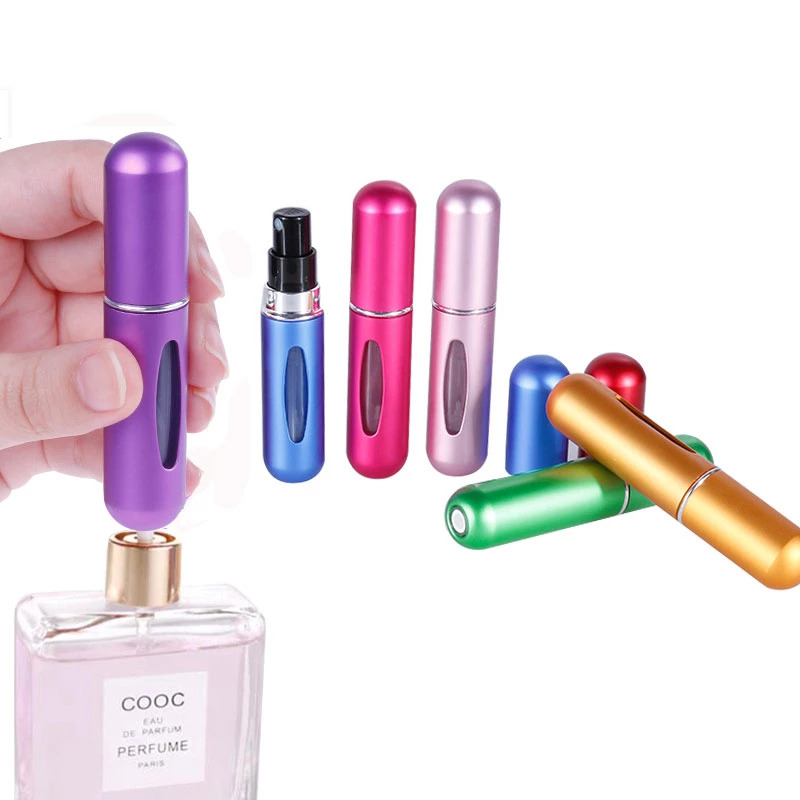 33-1.jpg Portable Refillable Mini Perfume Atomizer Bottle (Random Color) - Image 1