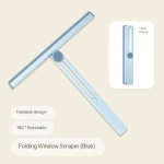 360° Rotating Foldable Squeegee – Silicone Window & Surface Cleaner Tool - Image 3