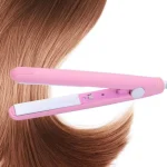 Mini Portable Hair Straightner / air smooth, silky, frizz-free and healthy.  (random color) - Image 2