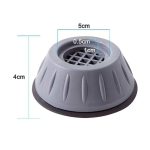Pack of 4 - Washing Machine Feet Round Pads - Image 3