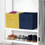 Foldable Canvas Storage Box (Random Color) - Image 2
