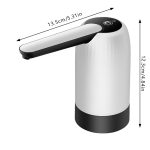 Drinking Water Bottle Pump Automatic Drinking Water Pump Mini Portable Household Water Dispenser USB One Click Drinking Water - Image 4