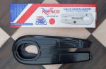 3Pc Set - 2 Motorcycle Plastic Mudguards & 1Pc Chain Cover Set Best Quality - 70cc Bike - Rust proof