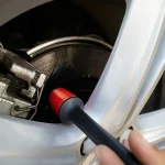 5 pcs Car Detailing Brushes Set of Different Sizes with Hanging Holder Option