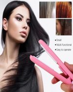 Mini Portable Hair Straightner / Air Smooth, Silky, Frizz-free And Healthy. (with Packing Box) (random Color) - Image 5