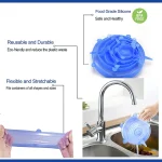 6Pcs Kitchen Reusable Silicone Seal Lid, Universal Silicone Stretch Lids for Food Preservation, Vacuum Food Storage, Bowl Cover and Cookware Cover for Kitchen and Home - Image 3
