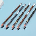 12 Pcs Waterproof Sweat-proof Eyebrow Pencil Non Smudge Long Lasting (Random Color) - Image 2
