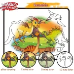 Magical Drawing Books With Pen, Water Reveal Activity Book For Kid  (random Design Books) - Image 5