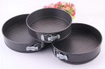 Set of 3 Nonstick Round Shape Cake Mould Cake Pan for Baking Cake at home - Image 5
