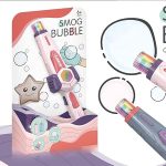 Amusing Toy Elastic Smog Bubble Machine with Bubble Water Bubble Wand Heart Toy (Random Color) - Image 2