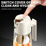 2 in 1 Oil Spray Jug - 470ml (Random Color) - Image 4