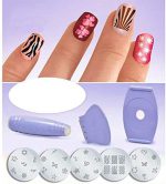 Salon Express Nail Art Stamping Kit - Image 2