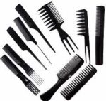 (10 Pcs) Multipurpose Salon Hair Styling Hairdressing hairdresser Barber Combs Professional Comb Kit - Image 2