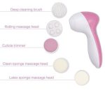 5 in 1 Facial Electric Cleanser and Massager,   Electric Machine Beauty , Beauty Care Brush for Removing Blackhead , Beauty Tool Device