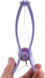 Eyebrow Threading Tool â€“ Modern Plastic Cotton Facial & Body Hair Remover for Women - Random Color
