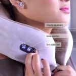 U Shaped Pillow Neck Massager USB Charging Portable Neck Shoulder Cervical Relaxing Massager Protector Outdoor Home Car - Image 3