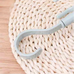 1/4Pcs Rotatable Hook Wardrobe Bag Rack Organizer Holder for Closet Scarf Belt Shoes Hanging Storage Hooks(random color) - Image 3