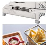 Stainless Steel French Fries Potato Cutter Double Blade High - Image 3