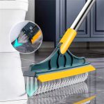 2 in 1 Floor Cleaning Brush Bathroom Tile Windows Floor Cleaning Brush with 120Â° Rotatable Head - Multipurpose Bathroom Floor Cleaning Brush - Floor Brush Scrubber - Without Box | Floor Cleaning Brush - Image 2