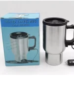 12 Volts 450 ml Heated Travel Mug Coffee /Tea/Soup Cup Car Charging Electric Kettle - Image 5