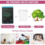 Hardbound LCD Writing Pad 8.5 inch multicolor LCD Tablet - Image 5