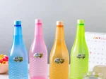Pack Of 4 Plastic Jumbo Water Bottles SWater Drink Bottles - Image 2
