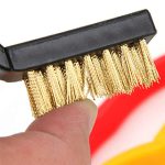 Gas Stove Cleaning Wire Brush Kitchen Tool Metal Fiber Brush â€“ Set of 3 Brush - Image 5