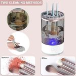 3 In 1 Electric Makeup Brush Cleaner | Automatic Make Up Brush Holder Cleaner Machine - Image 2