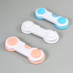 1 Pc - Children Kid Drawer Lock Baby safe Angle Sliding Door Plastic Child safety locks products ( random color ) - Image 4