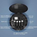 Multifunctional Data Cable Set 60W Fast Charging Cable for Android & Iphone (Random color) - Image 4