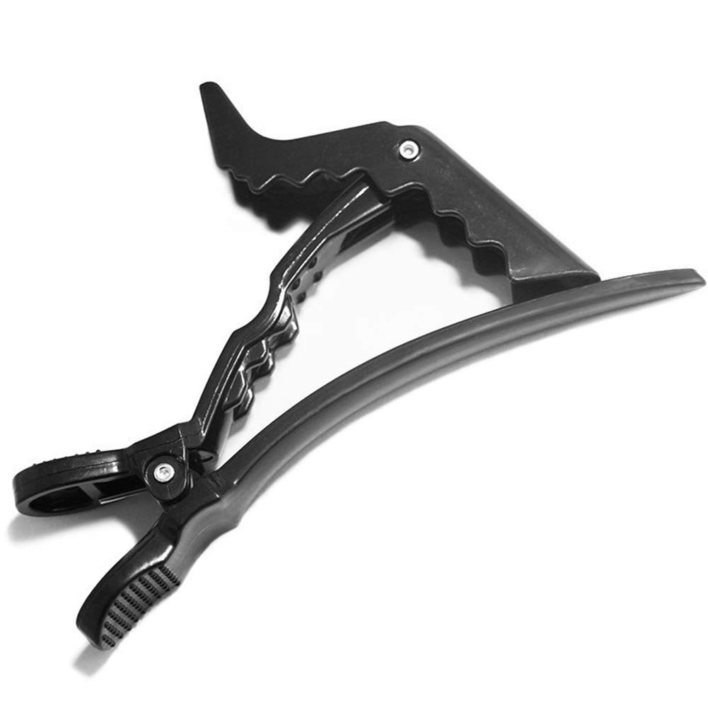 51EumUgoOuL._SL1001_.jpg (Pack Of 6) Professional Hair Sectioning Crocodile Hairdressing Clips For Women - Image 1