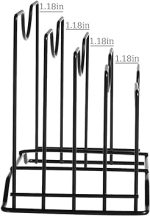 Multifunctional Pot ,useful Dish rack,Lid Holder - Metal(black ) - Image 3