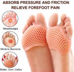 Silicone Gel Half Toe Heel Sleeve | Forefoot Insole Shoes Pain Relief Pads for Men and Women - Image 5