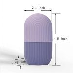 Ice Face Roller Comfortable to Grip Skin Care Beauty Ice Face Roller Mold- (Random Color) - Image 4