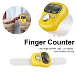 Digital Tasbeeh Counter - Mini Hand Ring Finger | Electronic Tool for Prayer Counting and Meditation(random color ) - Image 2