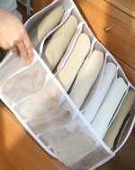 Large Size 7 Grids Washable Wardrobe Clothes Organizer - Image 2