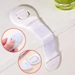 (Pack Of 5) Baby Safety Cabinet Lock Latch Kit, Cupboard Lock Child Safety, Baby Proofing Drawer Locks, Baby Kids Toddler Safety Fridge Drawer Door Cabinet Cupboard Locks - Image 5