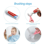 1 PC - 360 Degree U-Shaped Baby Toothbrush Children Child Toothbrush Teethers Baby Brush Silicone Kids Teeth Oral Care Cleaning (With Box)(random color) - Image 4