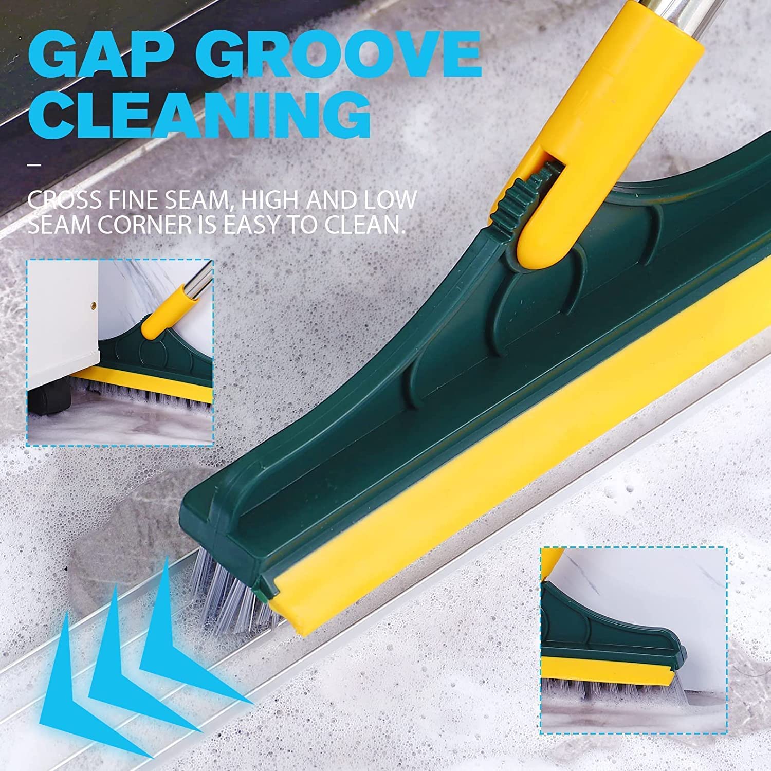 6-18.jpg 2-in-1 Floor Cleaning Brush with 120° Rotating Head | Multipurpose Scrubber for Bathroom, Tiles & Windows - Image 1