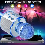 Bluetooth Handheld Karaoke Speaker Player Machine for Kids Adults Home KTV Party for Android/Iphone/Ipad/Pc (Random Color) - Image 5
