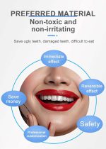 Snap On Smile - Veneers Teeth for Men and Women - Moldable False Artificial Braces Teeth - Image 2