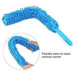 Micro Fiber Fan Duster Flexible Duster With Telescopic Stainless Steel Handle for Fan Cleaning Specially (random color) - Image 3