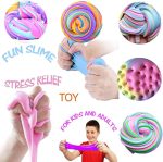 Colorfull Slime 200ml pack of 3 different colors mix colors - Image 2
