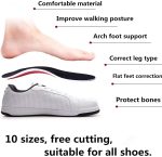 Flat Feet Arch Support Foot Pad Insole Shoe Inserts For Foot Pain Relief for Man & Woman - Image 2