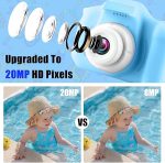 Children Mini Digital Camera Can Take Pictures Video Small Sir Toys | Kids Camera, Digital Video Camera for Kids, Christmas Birthday Gift for Boys & Girls - Random colors - Image 5