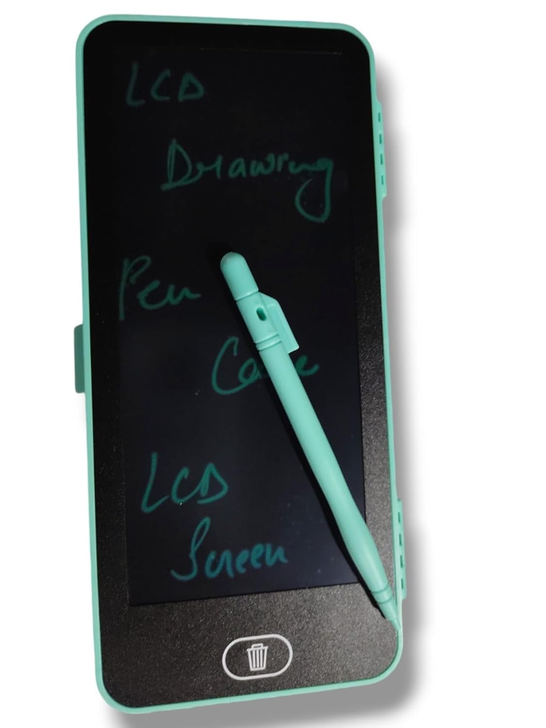 61fxeM0lA4L._SL1500_.jpg LCD Drawing Pen Case Easy Writing with Eye Protection, Lock Screen, Large Space LCD Drawing Pen Case-One Key Erase (Random Color) - Image 1